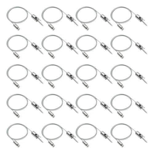 Cables de Suspensión de Iluminación de 3.28ft/1M en kit hexagonal de 20 piezas 2