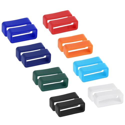Passant montre silicone 18mm fixe votre bracelet