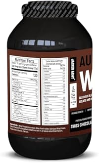 Jacked Army Whey Protein Powder - 100% Pure, 24g High Protein, Low Carb, Fast Absorption - Supports Muscle Growth & Recovery - Ideal for Post-Workout Recovery [1.81Kg (4Lbs), Swiss Chocolate]