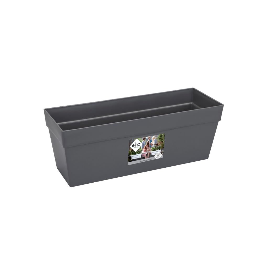 elho Loft Urban Trough 50 - Jardinera - Anthracite - Exterior - L 17.3 x A 49 x A18 cm