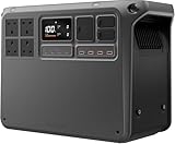 DJI Power 2000 Portable Power Station, 2048Wh LFP Battery, Compact Size, 3000W Stable Output, 0-80% Recharge in 45 Mins, Electric Generator for Home, Camping & RVs, Off-Grid