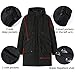 Pioneer Camp Winterjacke Herren Parka Outdoor Coat Wintermantel Herren Lang Warm Daunenjacke Thermojacke Steppmantel Wasserdicht Herren Atmungsaktiv Jacken Mit Kapuze Schwarz L