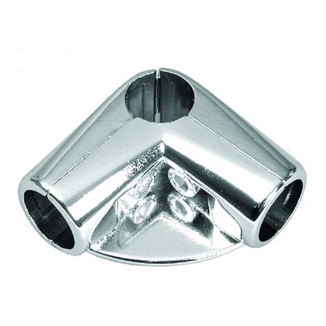 GIUNTO ANGOLO SUPPORTO RIPIANI MENSOLE TUBO TONDO