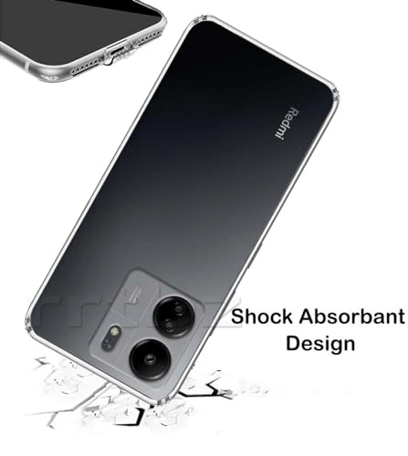 Image of Soft Silicone TPU Back Cover Compatible with Redmi 13C 4G / Poco C65