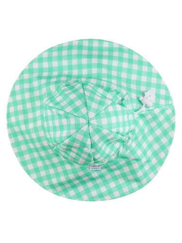 Image of RuffleButts Baby-Girls Sun Hat Floppy Wide Brim UPF 50+ - Baby Sun Hat with Sun Protection