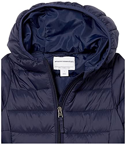 Amazon Essentials Girls and Toddlers' Long Lightweight Hooded Puffer Jacket2