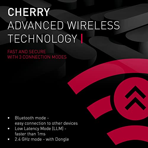 MX 3.0S Wireless, Tastiera gaming meccanica senza fili con illuminazione RGB, Layout per la Germania (QWERTZ), Connessione Bluetooth, wireless o via cavo, Interruttori MX BROWN, Colore nero - Tastiera gaming - Immagine 2