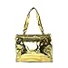 Fashion Metallic Photo Tote Bag with Studs