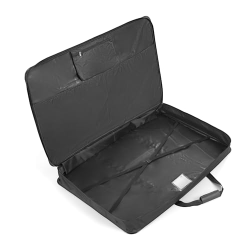 Image of 1st Place Products Premium Art Portfolio Case - 24 inch x 36 inch - Soft Sided - Steel Frame - Waterproof & Tear Resistant - Artwork, Photography, Sketch, LCD, Monitor, Solar Panel - Shoulder Straps & Handles