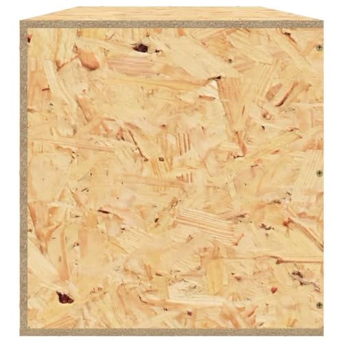 Image of Large Terrarium with Natural Wood Finish Engineered Wood Glass Steel Enclosure for Reptiles Durable Construction Moisture Proof Heat Resistant Modern Design Easy Assembly