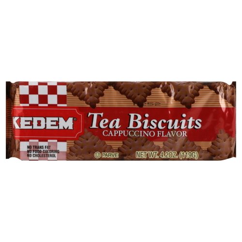 Kedem Tea Biscuits Cappuccino, 4.2-Ounce (Pack of 24)