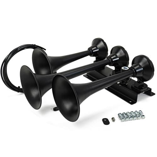 Hornblasters HK-F3B-M3 Flatlaw 3-Liter Train Horn Kit thumb #1