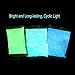 Fluorescent Powder, 100g Professional Luminescent Pigments Phosphorescent Color Photoluminescence Non- Aluminate Neon Lights Nights in Dark Pigments(Yellow Green)