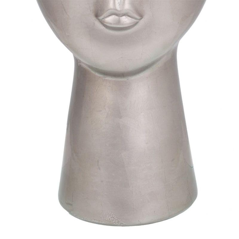 Figura Cara Ceramica objet déco design visage abstrait pour maison moderne