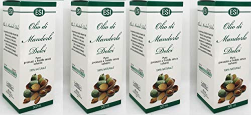 Olio di mandorle dolci 500ml per 4 confezioni