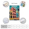 Fbaoda Havana Cuba Posters Vitger Travel Poster Canvas Art Wall Room House Decor Bedroom Office Posters Prints Wall Art Paitings Rustic Home Decorate for Living 08x12inch(20x30cm) #1