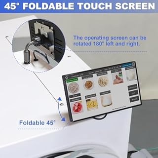 US In Stock LABFENG -60℃ Freeze Dryer for Home & Commercial Use, 4 Large Stainless Steel Trays, 0.46㎡ Drying Area, Fast Efficient Drying for Meat, Fruits, Pet Food