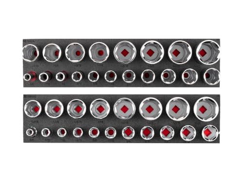Image of TEKTON 1 /2 Inch Drive 6-Point Socket Set, 38-Piece | SHD92808