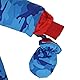 Baby Winter Overall Mit Kapuze Jungen Schneeanzüge mit Handschuhen und Füßlinge Warm Kleidungsset 6-9 Monate