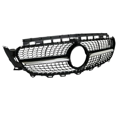 AUTOPA ダイヤモンドルックグリル ブラック&クロームフィン Eクラス W213 前期用カメラ装備車/非装備車共に対応 メルセデスベンツ車用 互換品
