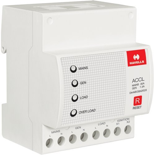 Image of Havells DHABOSN3020 Premium SPN ACCL without Gen Start /Stop PVC Plastic Base Model (White)