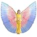 MUNAFIE Halloween Costumes Belly Dance Isis Wings (Wings+Stick+Bag) Rainbow