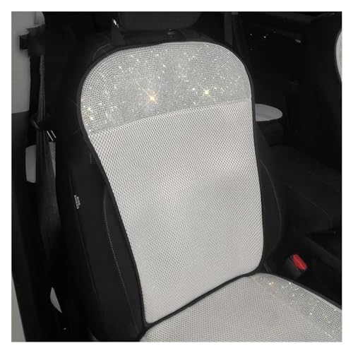 Dossier de siège strass en soie glacée housse auto luxe pour dame