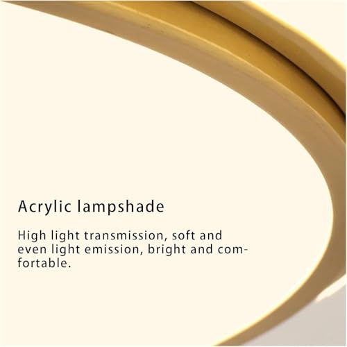 Plafonnier entièrement en cuivre et cristal chic pour une chambre raffinée de 53cm