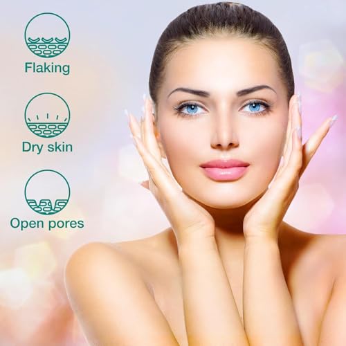 Image of 2-in-1 Facial Steamer and Hair Steamer - Hot Mist Face Sauna, Humidifier & Vaporizer for Cold and Cough Relief, Acne & Blackhead Prevention, Deep Skin Cleansing & Hydration