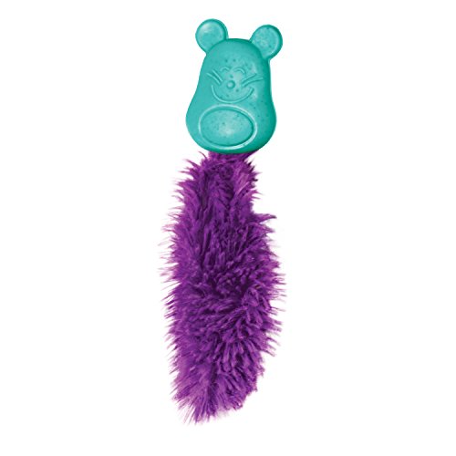 KONG Active Scrunchie Katzen-Spielzeug – Mit Katzenminze, Knistergeräuschen & Glöckchen
