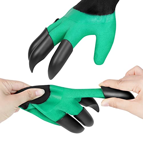 Zncmrr 1 Pair Garden Gloves With Claws For Planting, Gardening Gloves For Men And Women #TOP5