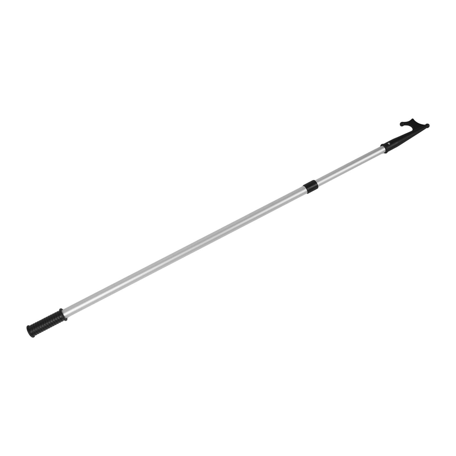 Lekki Aluminiowy Teleskopowy Hak do łodzi, Antypoślizgowy, Ergonomiczny Uchwyt, Solidny, Regulowany Teleskopowy Hak do łodzi do Jachtu Okrętowego,