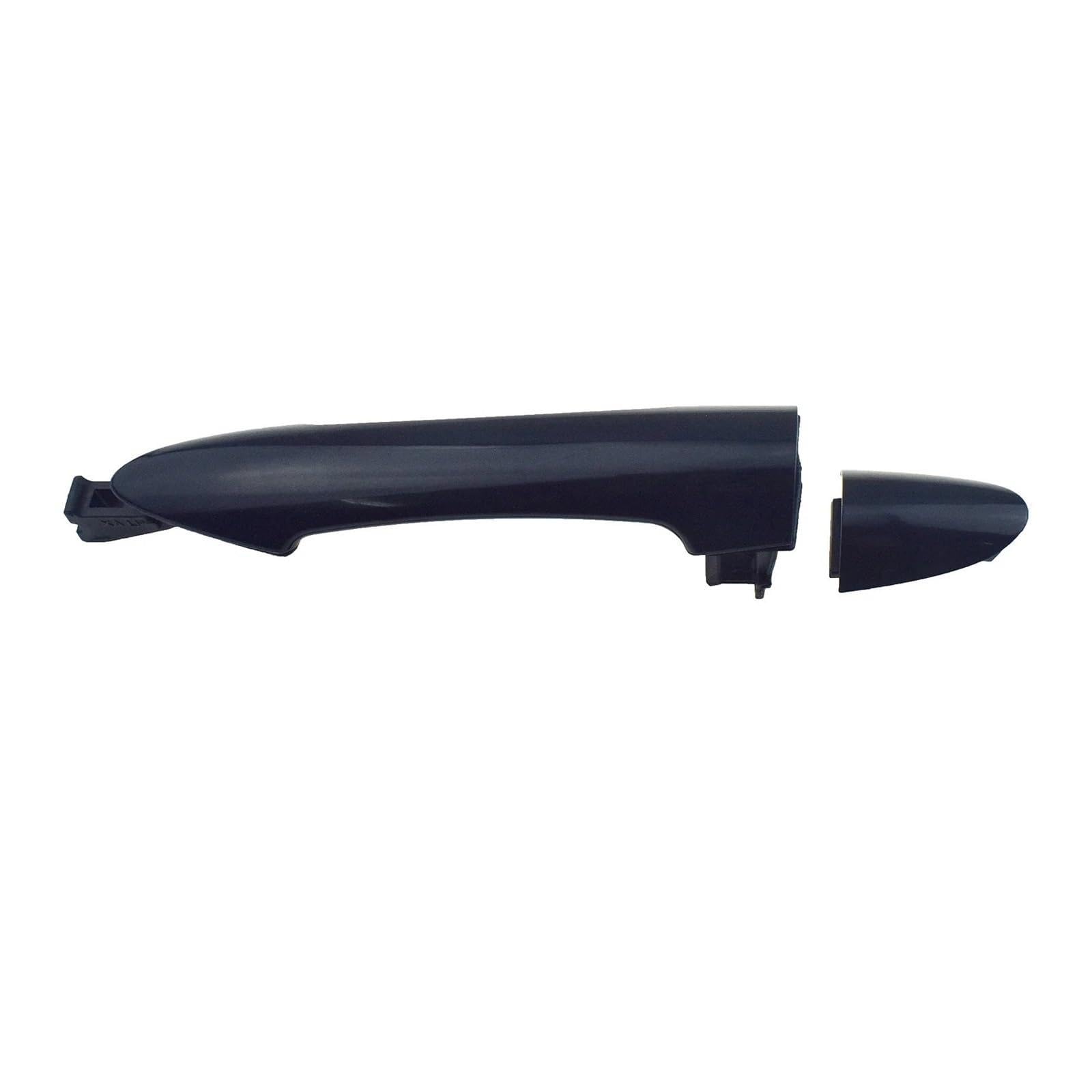 Trixly Black Rear Left Car Door Handle Chrome Black Front Rear Left Right Outside Exterior Outer Door Handle
