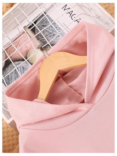 WDIRARA Girl's 2 Piece Outfits Patchwork Plaid Long Sleeve Hoodie and Sweatpants Tracksuit3