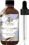 Florona Rosemary Essential Oil 100% Pure & Natural - 4 fl oz, Therapeutic Grade Rosemary for Hair...