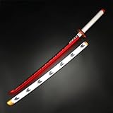 TQVLNMCR Espada iluminada de 104 cm/41 Pulgadas, Katana de Madera Segura, Espada samurái Realista for Cosplay de Anime.(C)