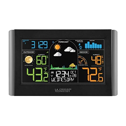 La Crosse Technology Wireless Weather Station with Atomic Time & Date