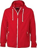  Segeljacke - Farbe: Red/White - Größe: XL