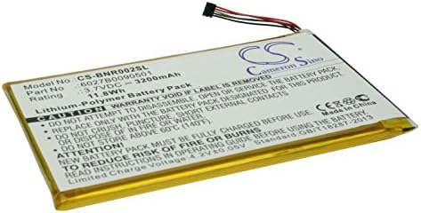 Cameron Sino Battery for Barnes & Noble BNRB200, BNRV200, BNRV200A, BNTV250, BNTV250A, DR-NK02, Nook 7", Nook Color, Nook Tablet