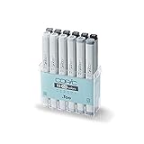 Hersteller: COPIC Copic CZ20075151 classic Marker CG 12-er Set C0, C1, C2, C3, C4, C5, C6, C7, C8, C9, C10, 100, grau