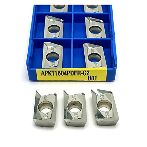 Inserti in Metallo Duro 10 Pezzi APKT1135 APKT1604...