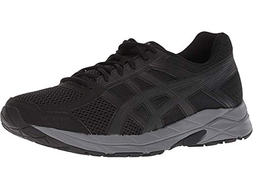 ASICS Gel-Contend 4 Men's Running Shoe, Black/Dark Grey, 10 M US