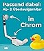 Calmwaters® Premium Badewanne Komplettset 170x75 cm Original, Made in EU, 3in1 Acryl-Badewanne mit Wannenträger & Ablaufgarnitur, Körperformbadewanne, Rechteckbadewanne 170 x 75, 200 l, Weiß