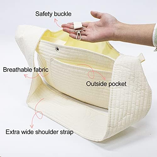 Pet Sling Carrier Bag,Tianher Breathable Wide Shoulder Strap Portable Pet Shoulder Carry Bag Suitable for Small Dogs and Cats