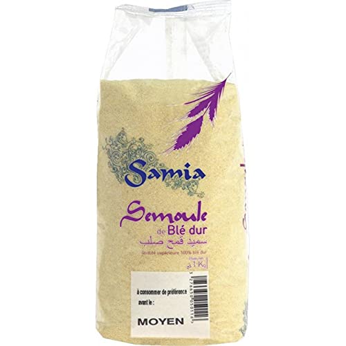 Samia Semoule Moyen de Blé Dur 1Kg (lot de 6) Cover