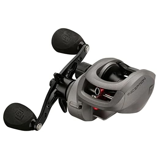 13 FISHING - Inception Baitcast Reel - 8.1:1 Gear Ratio - Right Hand Retrieve (Fresh+Salt) - IN8.1-RH