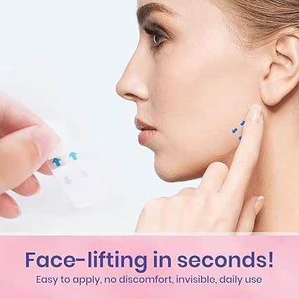 Image of Vita-A Retinal Shot Tightening Booster Serum, 0.1% Retinal, Matrixyl 3000 5%, Panthenol 1%, Pore Minimizer, Anti-Wrinkle, 15ml (V shaped Mask Invisible Tape)