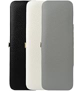 Seedew Lash Tweezers Organizer, Eyelash Extension Tweezers Bag, Soft PU Leather 8 Positions Round...