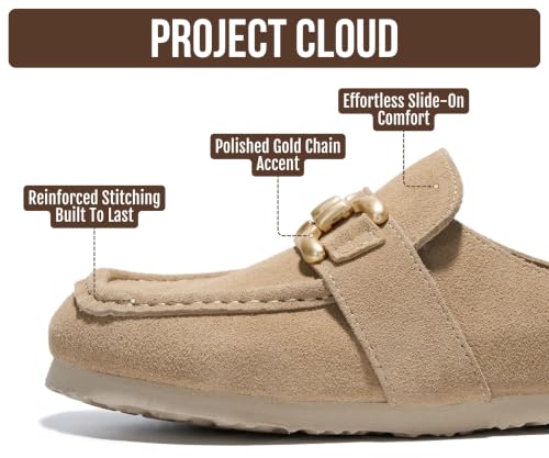 Image of Project Cloud 100% Genuine Leather Clogs for Women Footwear 2026