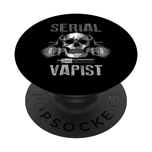 Serial Vapist Skull PopSocket Grip for Phones & Tablets